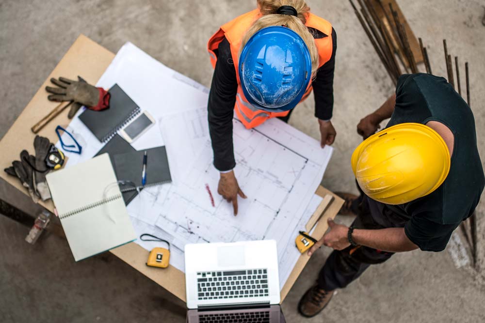 Ritningar som kontrolleras