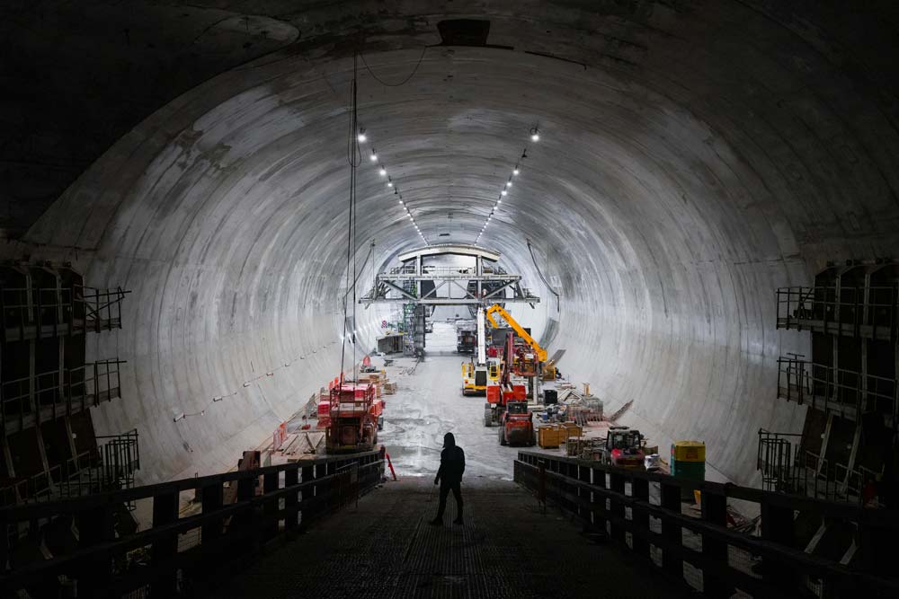 Konstruktion av tunnelbana